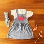 Crown Dungarees with Tee - Image 2