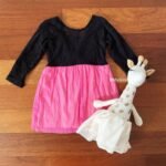 Full Sleeve Lace Dress With Bow - Image 2