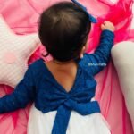 Full Sleeve Lace Dress With Bow - Image 6