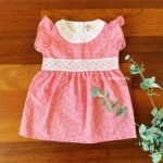 Frill Sleeve Checked Dress - Image 2