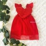 High Low Sequin Heart Dress - Image 2