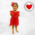 High Low Sequin Heart Dress - Image 4