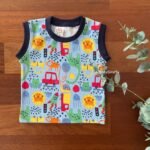 Printed Sleeveless Tee - Image 2