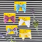 Printed Single Bow Bottom Tail