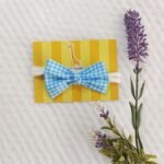 Checkered Bow Headband - Image 4