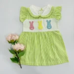 Bunny Striped Dress - Image 5