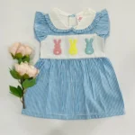Bunny Striped Dress - Image 4