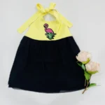 Flamingo Back Tying Net Dress - Image 10