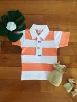 Striped tee with tie - Image 3