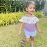 Cold Shoulder Top & Twill Shorts - Image 2