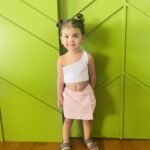 One Shoulder Crop Top & Skort