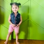 Ribbed Onesie with Denim Jacket