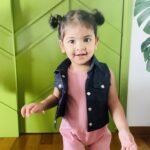 Ribbed Onesie with Denim Jacket - Image 2