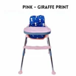 My Giraffe Coco Baby High Chair with Cushion Seat, 3-Level Adjustable Tray & Footrest | 2-Level Height Adjustment | Safety Belt & Removable Tray | Sturdy Dining Chair for Babies & Toddlers (6 Months - 3 Years, 20kg) - Image 24