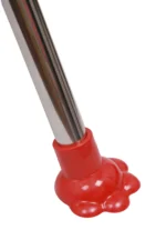 3 in 1 Spotty Baby Dining Chair with Footrest & extra tray, Red-Grey Combo - Image 9