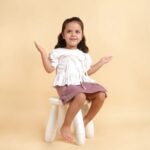 Front Tying Top and Skirt