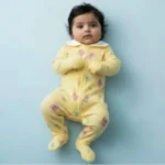 Ribbed Peterpan Collared Onesie