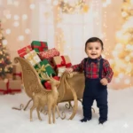 Tartan Onesie with Suspender Pants