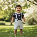 Teddy Tee and Suspender