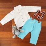 Poplin Full Sleeve Shirt & Suspender Pants - Image 9