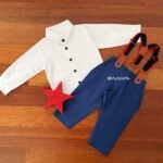 Poplin Full Sleeve Shirt & Suspender Pants - Image 6