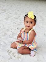 Multi Striped Smocked Dress - Image 3