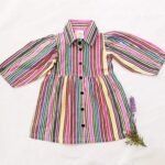 Multi Striped Shirt Dress - Image 4