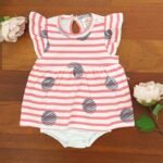 Frill Sleeve Dress Onesie - Image 9