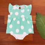 Frill Sleeve Dress Onesie - Image 6