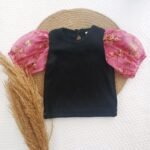 Organza Puff Sleeve Top - Image 2