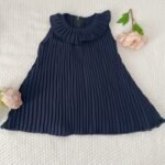 Pleated A Line Dress - Image 4