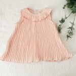 Pleated A Line Dress - Image 3