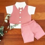 Linen Waistcoat & Shorts with Poplin Shirt - Image 5