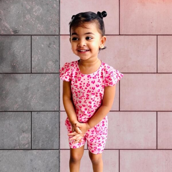 Animal Print Top & Shorts