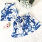 Tie & Dye Halter Top & Skirt Co Ord Set - Image 2