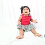 Layered Checkered Skirt and Bow Top