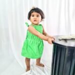 Pleated Bow Back Tying Dress - Image 7