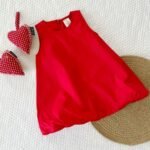 Balloon Poplin Dress - Image 5