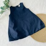 Balloon Poplin Dress - Image 4