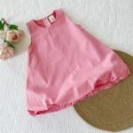 Balloon Poplin Dress - Image 3