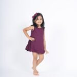 Balloon Poplin Dress