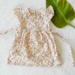 Frill Sleeve Dress with Waist Tie - Image 4