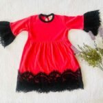 Bell Sleeve Lace Dress