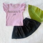 Mama's Girl Top & Lace Skirt - Image 2