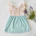 Off Shoulder Soft Net Dress - Image 5