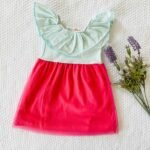 Off Shoulder Soft Net Dress - Image 6