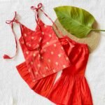 Top Tying Brocade Top and Sharara - Image 3