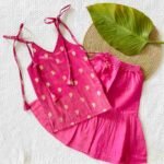 Top Tying Brocade Top and Sharara - Image 4