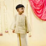 Kasavu Kurta and Mundu - Image 8