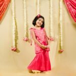 Top Tying Brocade Top and Sharara - Image 6